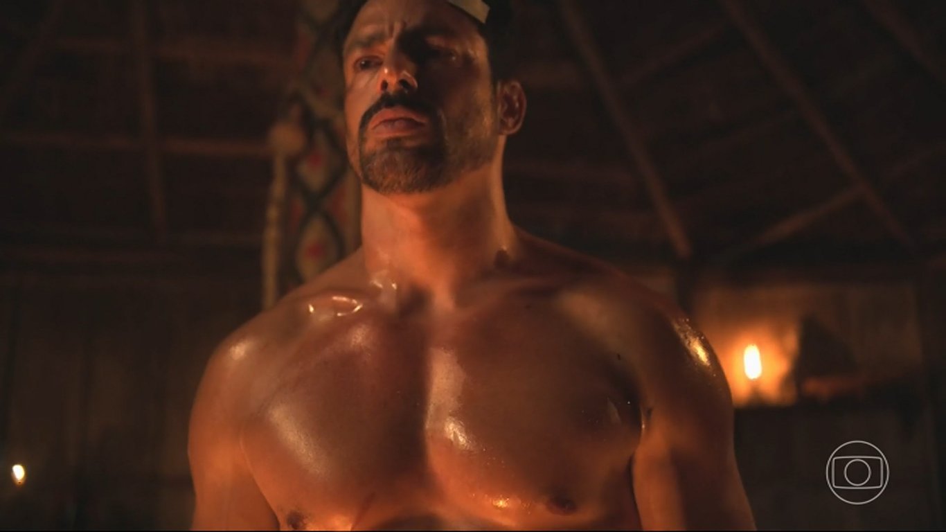 Cauã descamisado, esse era o método de fazer a audiência subir