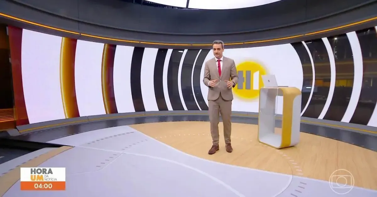 Apresentador detalha rotina para comandar o “Hora Um”
