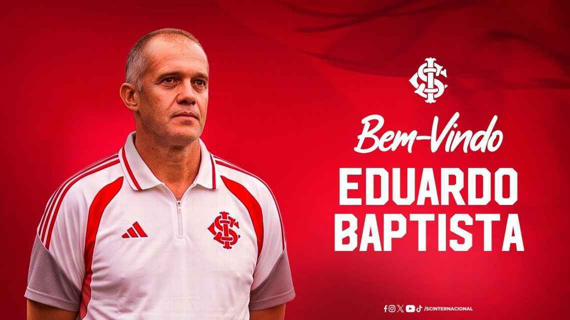 Eduardo Baptista assume o Internacional
